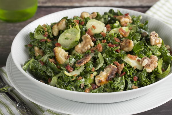 EDR Kale and Brussels Salad