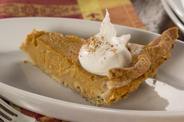 EDR Lightened Up Pumpkin Pie