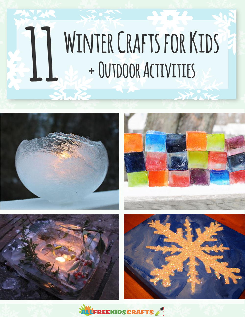 Download 11 Winter Crafts for Kids + Outdoor Activities free eBook ...