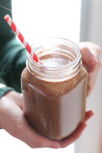 Peppermint Hot Chocolate Toddy