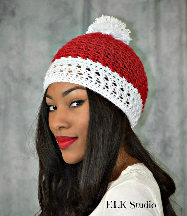 Peppermint Kisses Hat