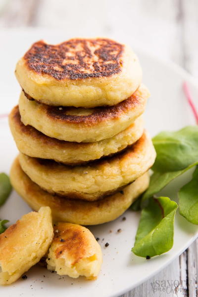 Leftover Mashed Potato Cakes