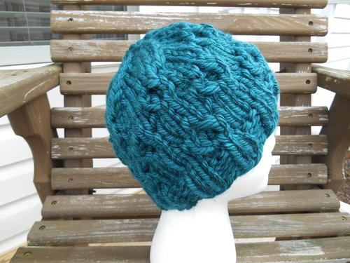 Super Bulky Whirls of Hope Hat