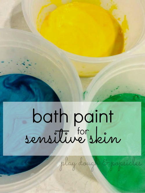 Bath Paint for Sensitive Skin 