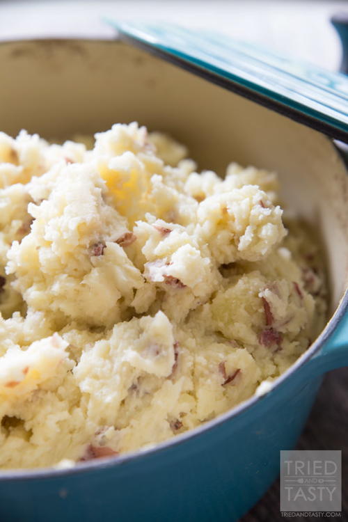 Dutch Oven Mashed Potatoes