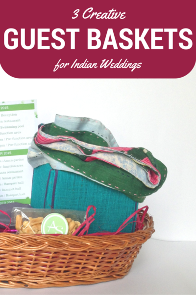 Creative Guest Baskets for Weddings