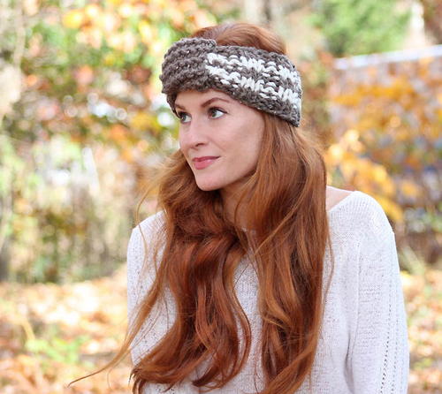 Nice and Neutral Striped Headband