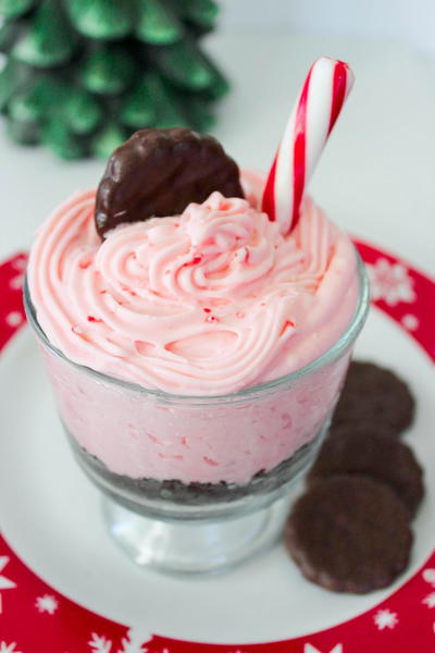 No Bake Peppermint Cheesecake Mousse 