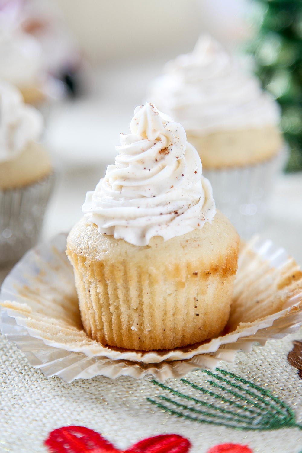 Eggnog Cupcakes