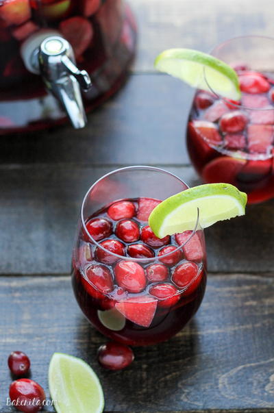 Cranberry Lime Sangria