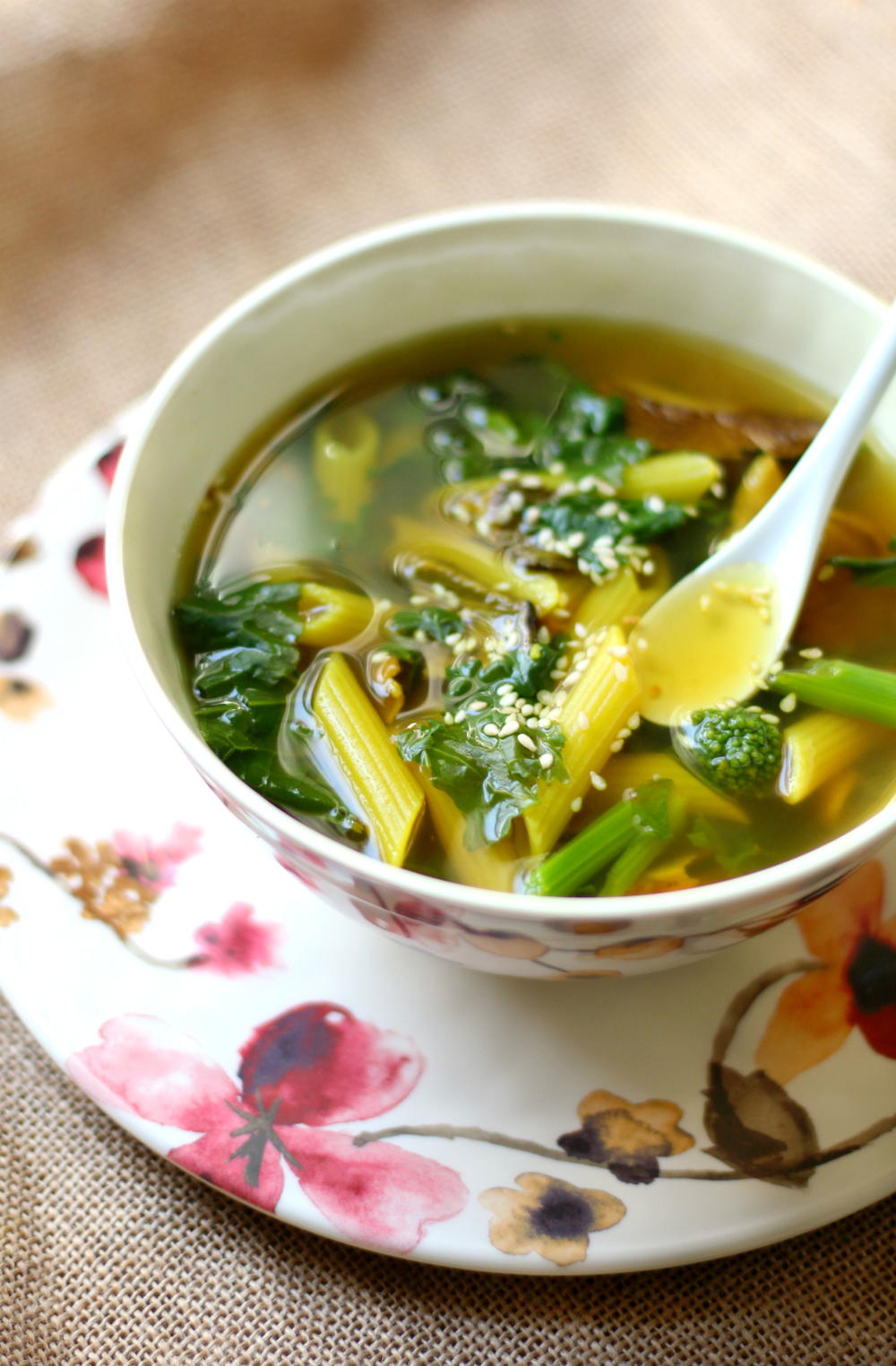 Tummy Healing Soup For One