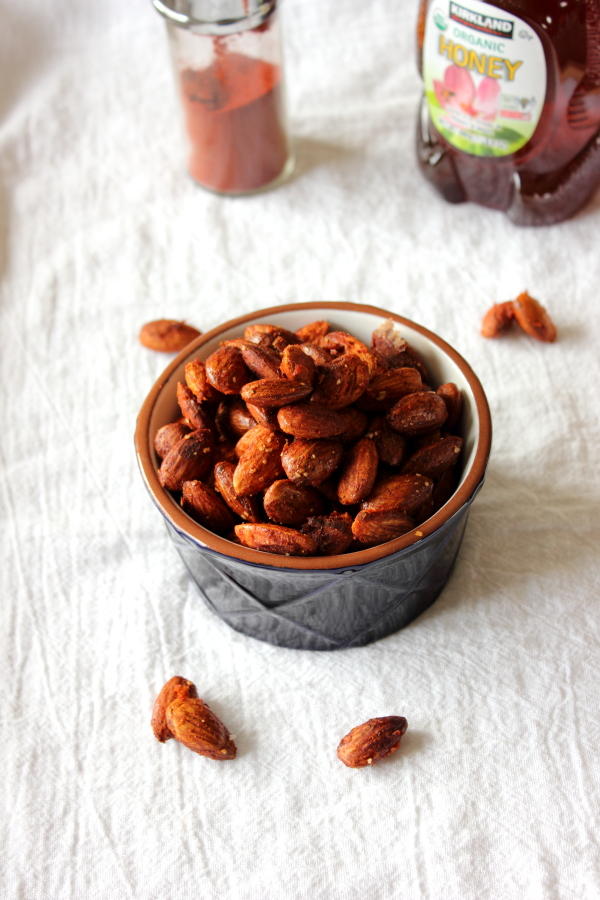 Smoked Paprika Roasted Almond Snack