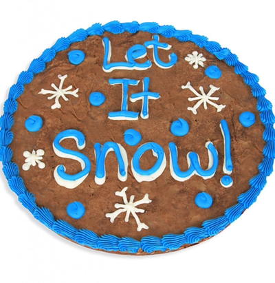 GourmetGiftBaskets.com Let It Snow Brownie Cake Review