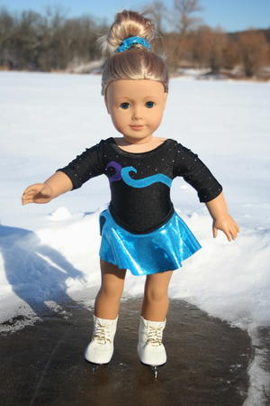 American Girl Ice Skating Uniform Sewing Pattern