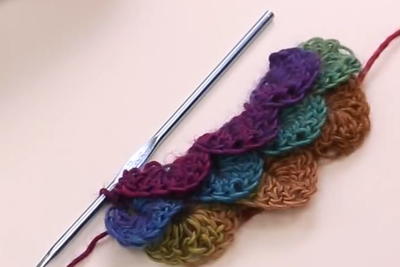 How to Crochet: Crocodile Stitch Tutorial
