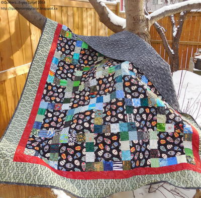 11 Patch Scrap Quilt