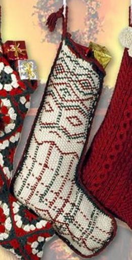 "Magi B" Knit Christmas Stockings