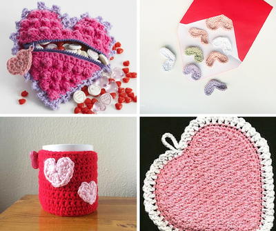 26 Last Minute Valentine Gifts to Crochet