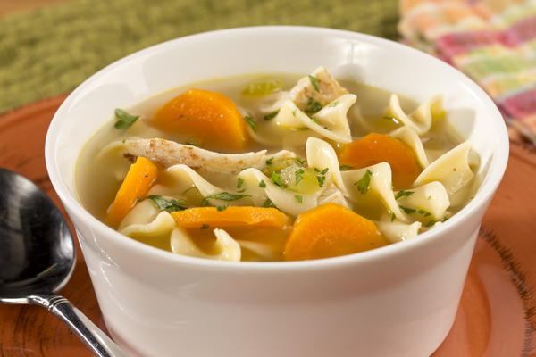 Shortcut Chicken Noodle Soup