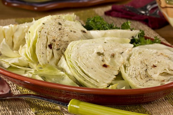 Steamy Cabbage Bake