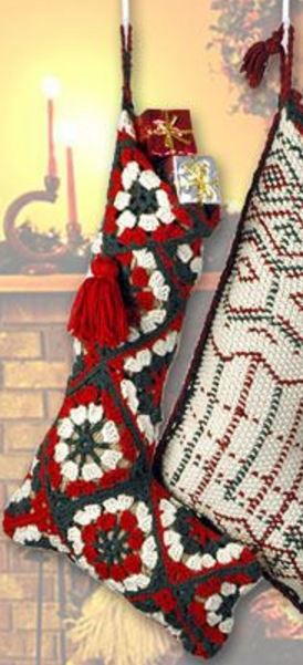 "Magi A" Crochet Christmas Stocking