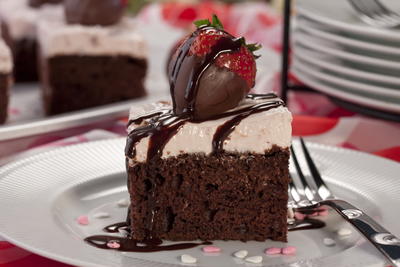 Cupid's Chocolate Cake
