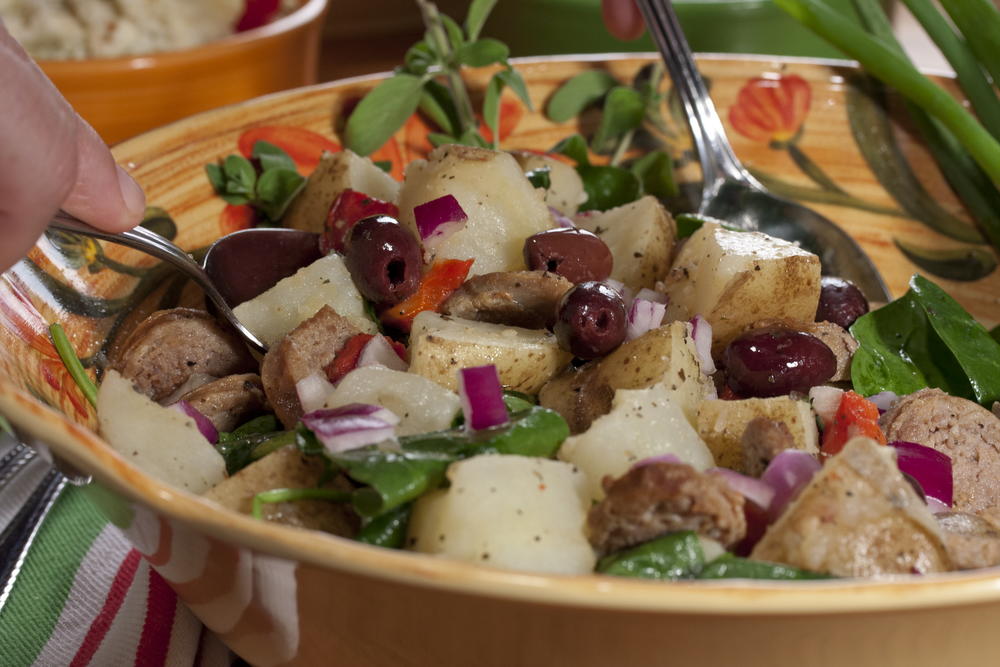 Italian Potato Salad MrFood.com Italian Potato Salad MrFood.com