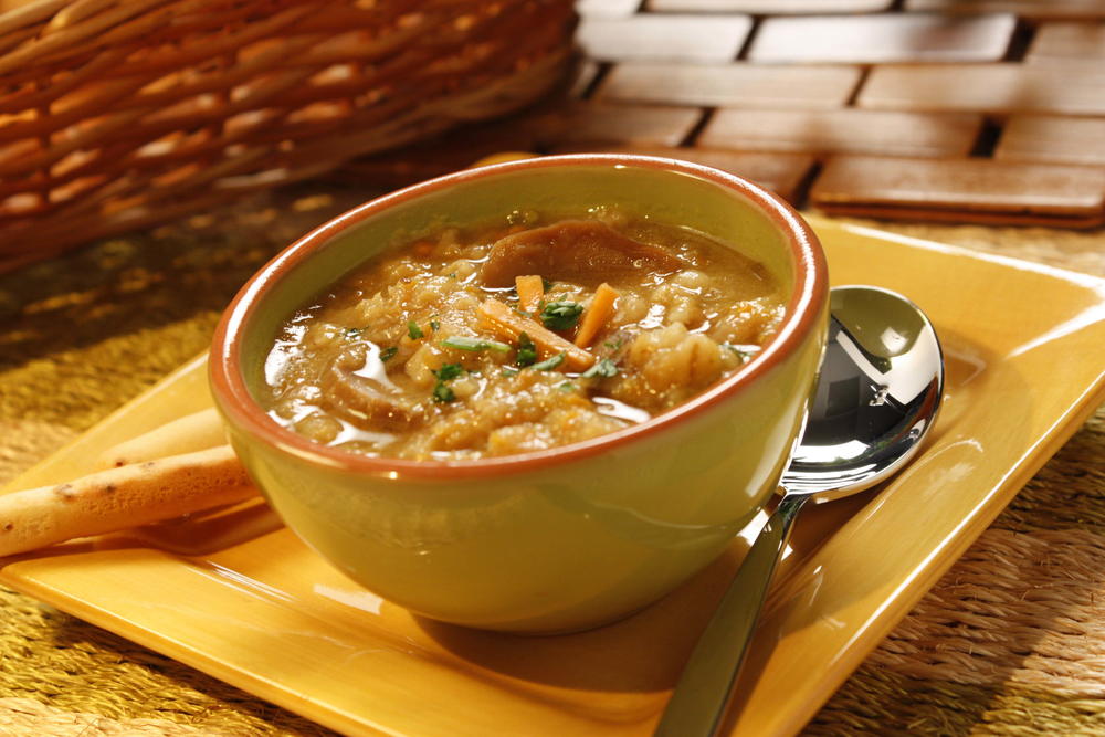 Mushroom Barley Soup - Comforting Deli-Style Soup Recipe