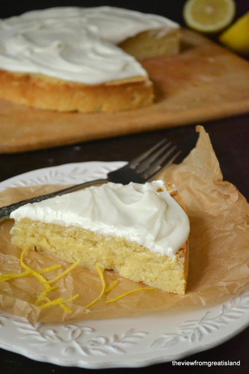 Flourless Lemon Cake