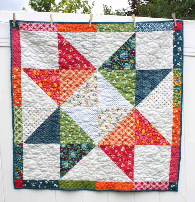 Download Lone Star Baby Quilt Pattern | FaveQuilts.com