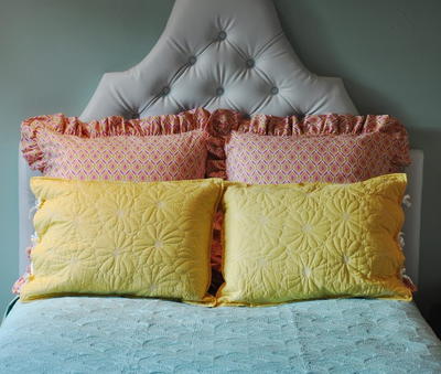 Penthouse Pillow Sham Sewing Pattern