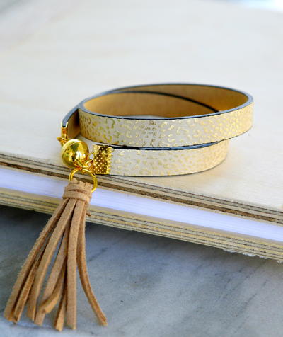 Elegant Tassel Wrap Bracelet