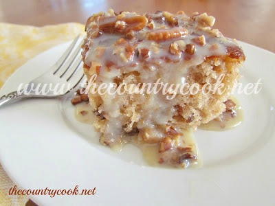 Southern Praline Cake with Butter Sauce