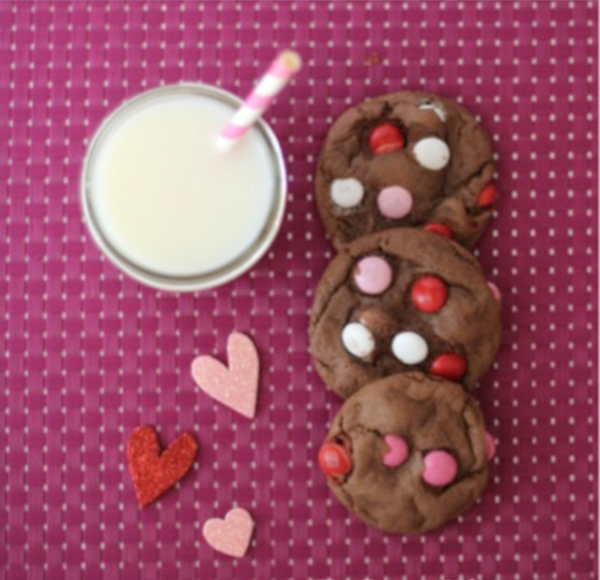 Sweetheart MM Cake Mix Cookies