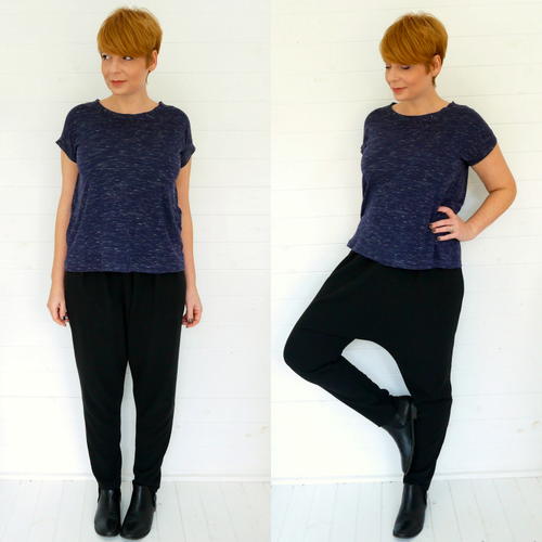 DIY Harem Pants Sewing Pattern | AllFreeSewing.com