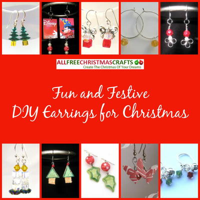 Fun and Festive DIY Earrings for Christmas