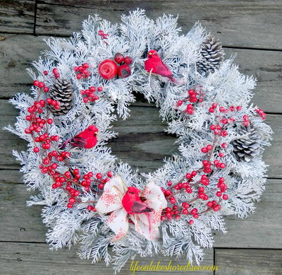 Red Berry Winter Wreath