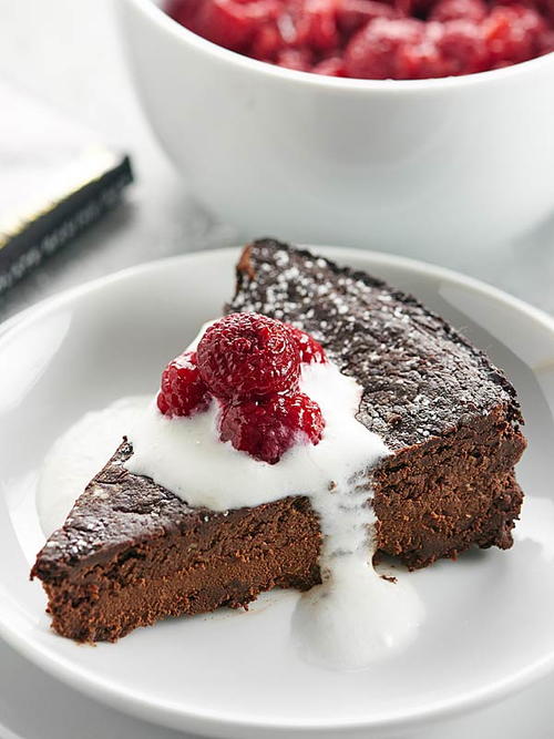Healthier Chocolate Cake