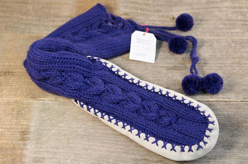 Knit Muk Luks Slippers