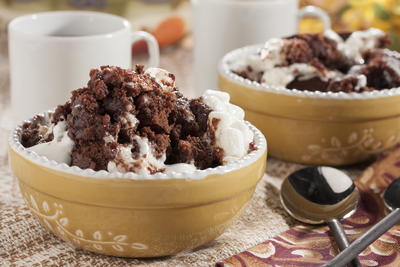 Rocky Road Pudding Cake