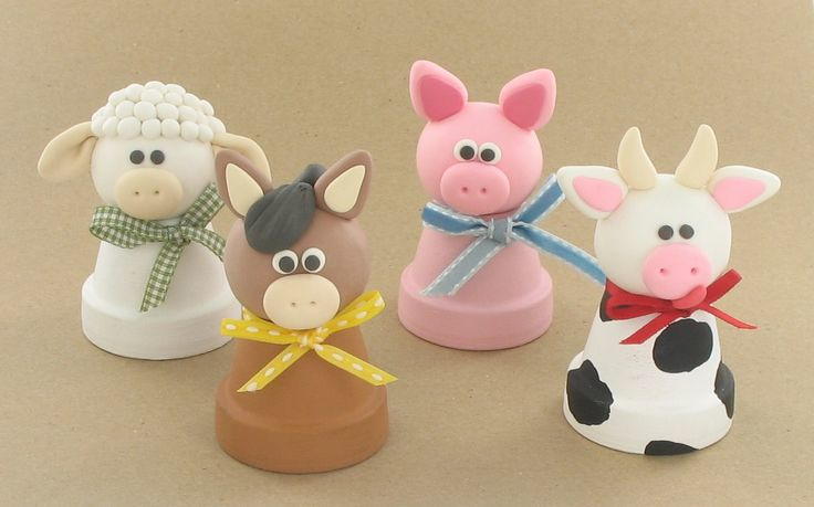 Farm Clay Model Simple Clay Animals