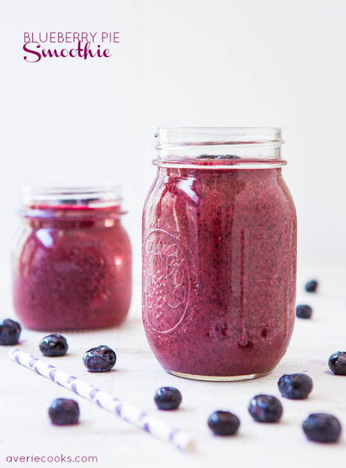 Blueberry Pie Smoothie