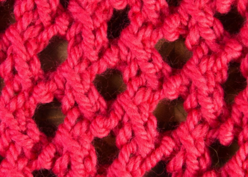 How To Knit Cats Eye Stitch Video Tutorial