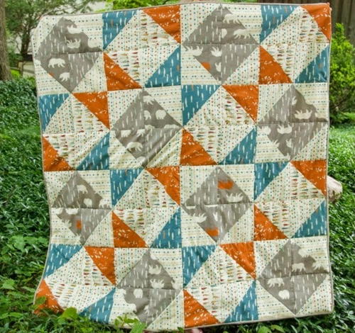 Lazy Halfsies Quilt Pattern