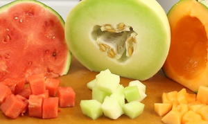 How To Cut A Watermelon Cantaloupe And Honeydew Recipelion Com