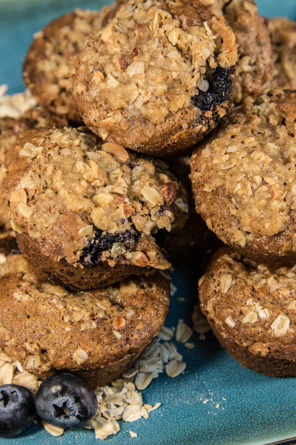 Blueberry oat muffins faveglutenfreerecipes