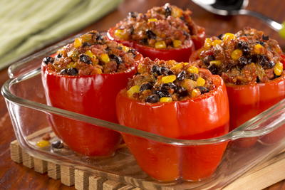 Sloppy Joes Stuffed Peppers