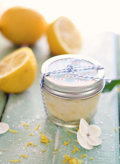 Easy Sugar Lemon Scrub Recipe