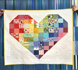 Heart of Art Quilt Pattern