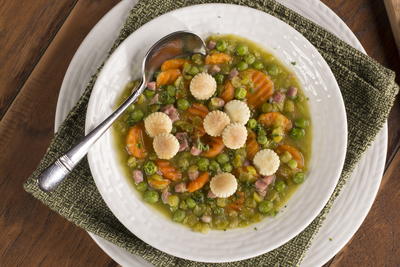 Shortcut Split Pea Soup